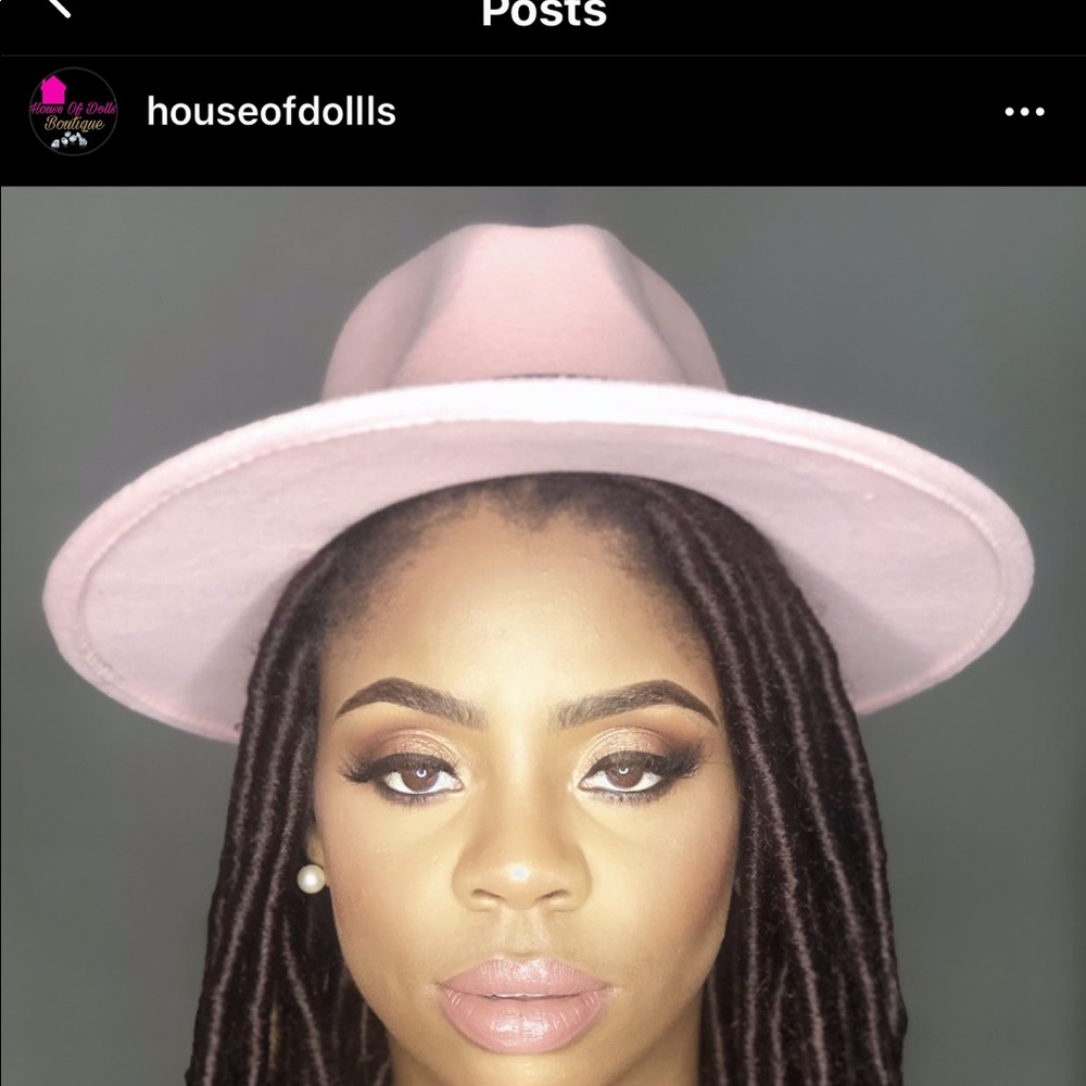Brand New pink fedora